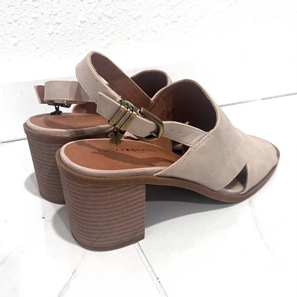 Lucky Brand Tesyna Women's Tan Sandals 11 - Picture 5 of 10